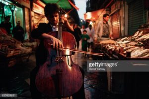 street musician vs street business