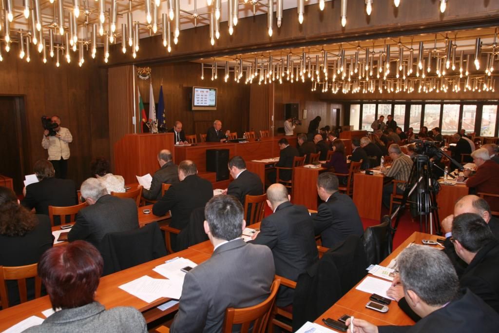 Извадка от протокола на сесията на Общински съвет Русе без кворум